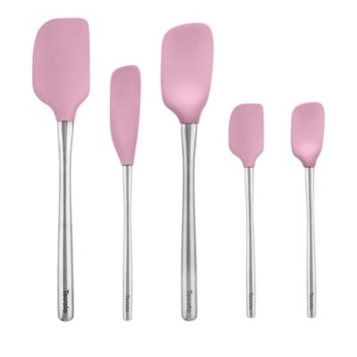 Flex-Core Silicone and Stainless Steel 5-Piece Spatula Set