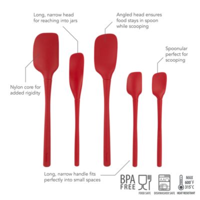 Flex-Core Silicone 5-Piece Spatula Set 