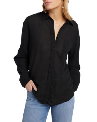 Button Front Cotton Shirt