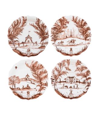 Party Plate Assorted Set/4 - Flint Grey main image 1