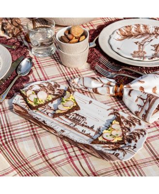 Country Estate Harvest 15" Hostess Tray