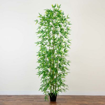 9' Artificial Green Bamboo Tree