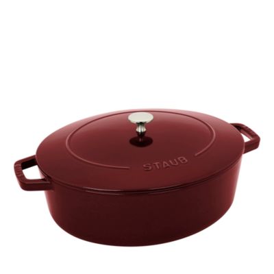 Cast Iron 6.25 Qt. Wide Oval Dutch Oven