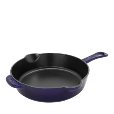 STAUB CAST IRON 8.5 TRADITIONAL DEEP SKILLET