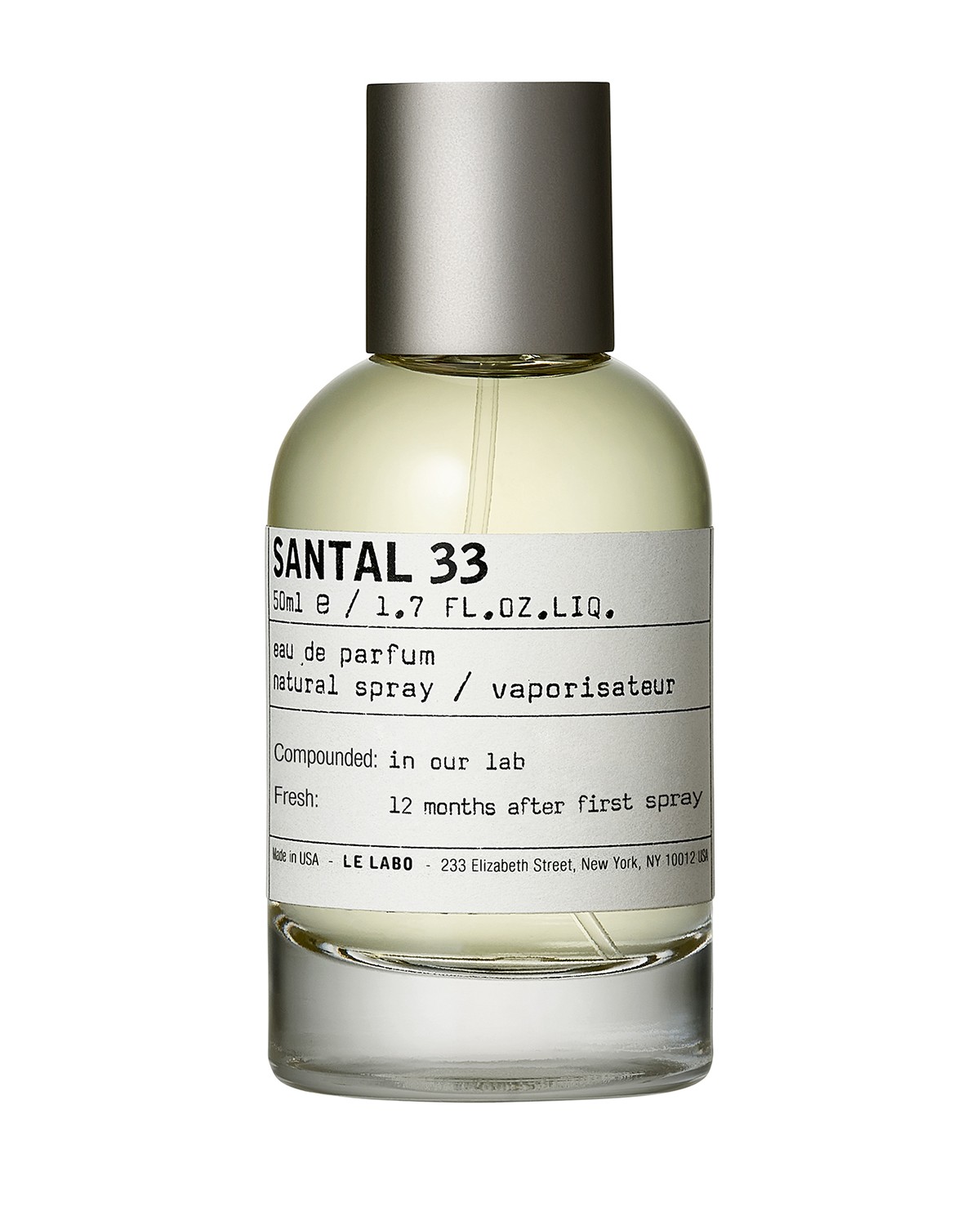 Le Labo Santal 33 Eau de Parfum 1.7 oz.
