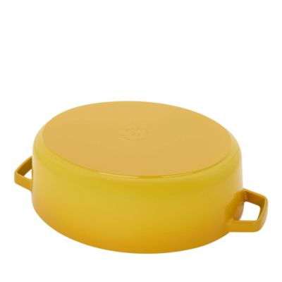 Cast Iron 6.25 Qt. Wide Oval Dutch Oven