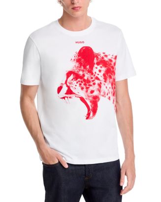 Hugo Dikobra Tシャツ HUGO Dikobra Cotton Graphic Tee | Bloomingdale's