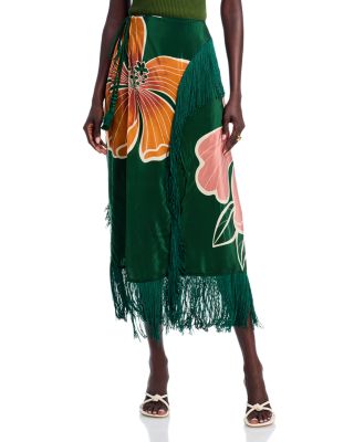 FARM Rio - Honolulu Flowers Wrap Skirt