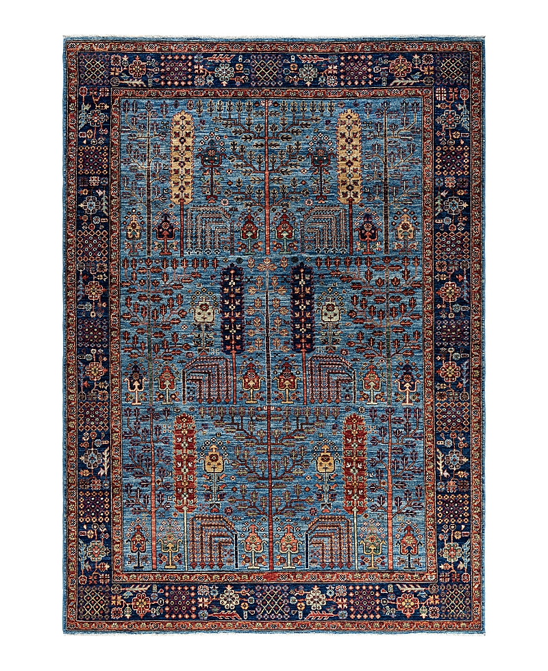 Bloomingdale's Serapi M1992 Area Rug, 6'2 X 8'8 In Light Blue