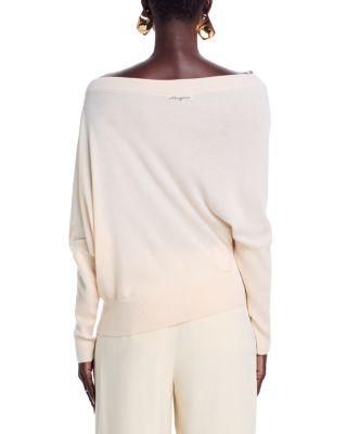 Grainge Cashmere Open Neck Sweater  