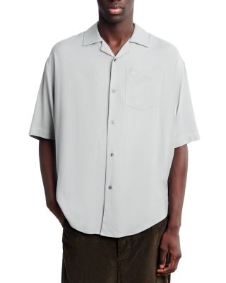 AMI - Boxy Short Sleeve Button Front Shirt