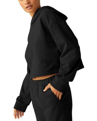 Happiness Cropped Hoodie