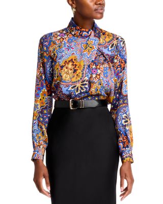 Elie Tahari - The Jaden Printed Blouse