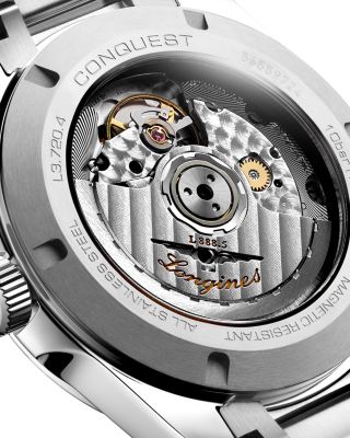 Conquest Sunray Champagne Watch, 38mm