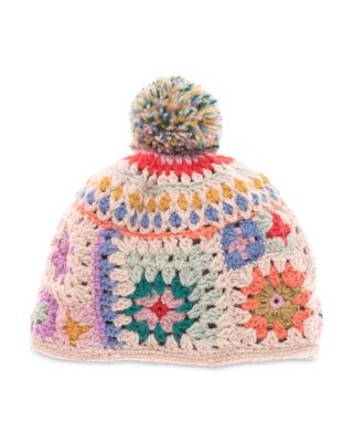 French Knot - Woodstock Crocheted Wool Hat