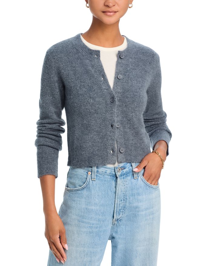 Matilda Crewneck Cardigan Sweater