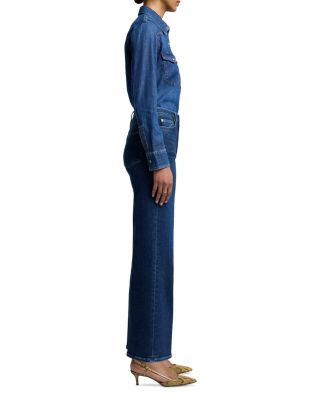 Ultra High Rise Wide Leg Jeans in Paradise Cove