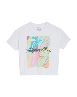 CHASER - Girls' Rolling Stones Graphic Tee - Little Kid, Big Kid