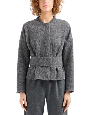 Emporio Armani - Caban Belted Coat
