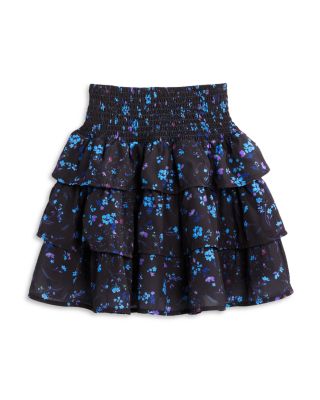 Girls' Smocked Ruffle Tiered Skirt, Little Kid, Big Kid - Exclusive
