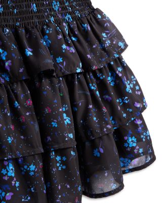 Girls' Smocked Ruffle Tiered Skirt, Little Kid, Big Kid - Exclusive