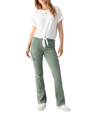 All Day Tie Front Tee