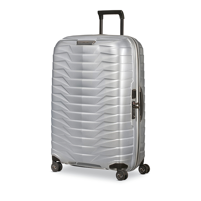 Samsonite Proxis Large Spinner Suitcase In Silver