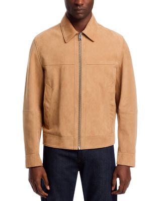 Malbano Zip Front Leather Jacket