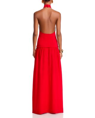 The Soglio Halter Maxi Dress