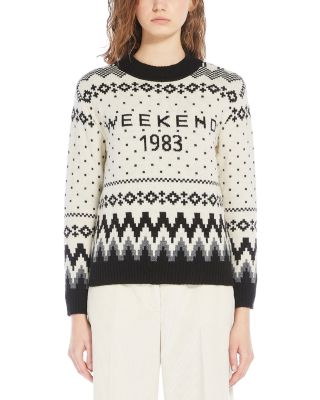 Weekend Max Mara Paride Jacquard Sweater