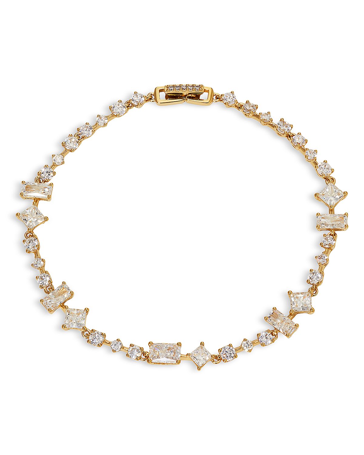 Nadri Rare Jewels Cubic Zirconia Flex Bracelet