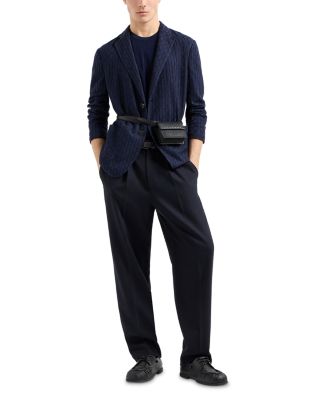 Allover Jacquard Short Sleeve Sweater