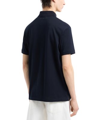 Mercerized Cotton Piquet Bulldog Embroidery Polo