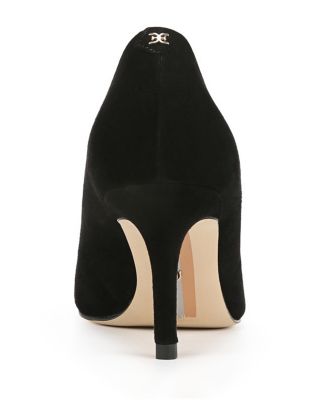 Women's Vienna Pointed Toe Mid Heel Pumps 