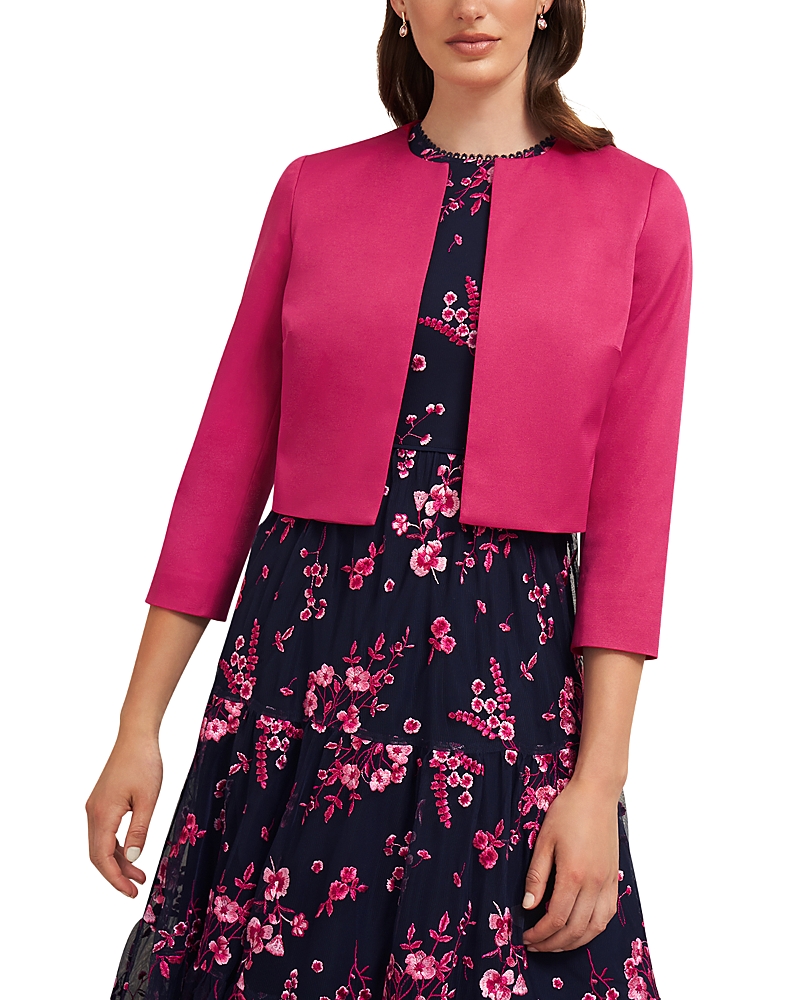 Hobbs London Elize Jacket In Zinnia Pink
