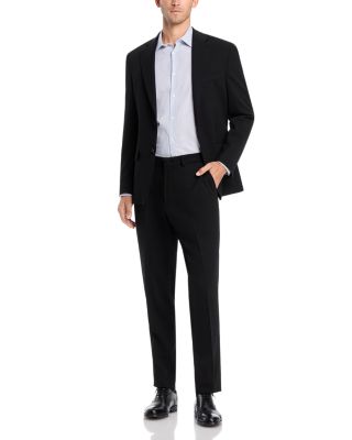 Stretch Wool Slim Fit Suit Pants