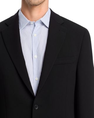 Stretch Wool Unstructured Slim Fit Suit Jacket