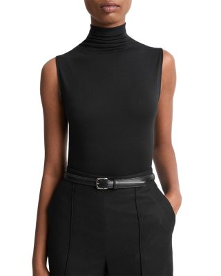 Turtleneck Sleeveless Top