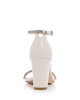 Women's Nearlynude Stefanie Embellished Block Heel Sandals