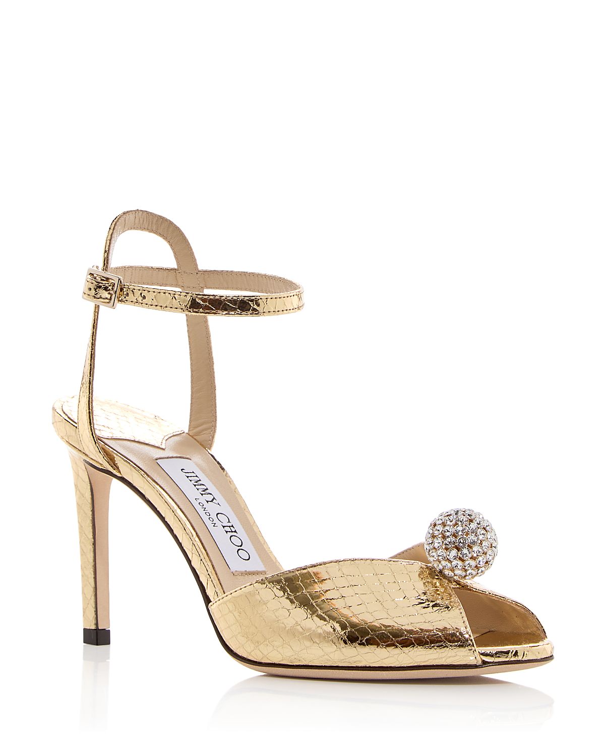 Jimmy Choo Women's Sacora 85 Embellished High Heel Sandals - Exclusive