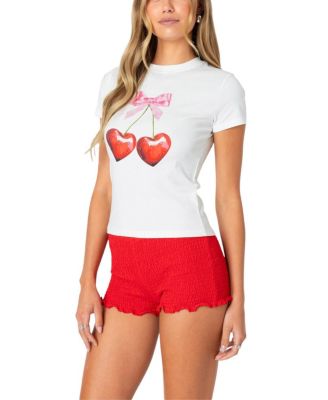 Cherry Heart T Shirt