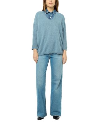 Jourdan Cashmere V Neck Sweater