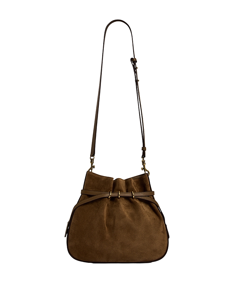 Gerard Darel Romy Bucket Bag In Tundra