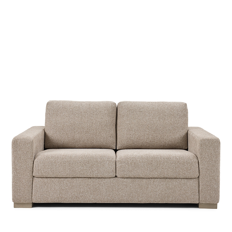 American Leather Revere Full Size Today Sleeper Loveseat In Quinn Pebble