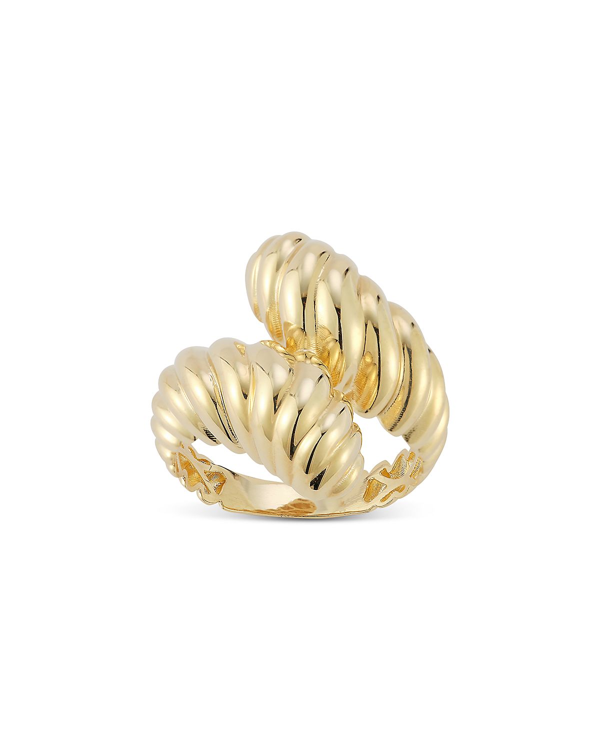 Bloomingdale's Fine Collection Bold Ridge Bypass Ring