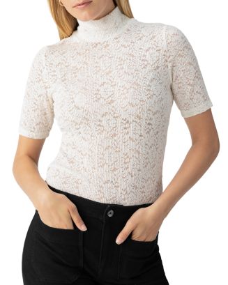 SANCTUARY Forever Lace Top - Vintage Ivory