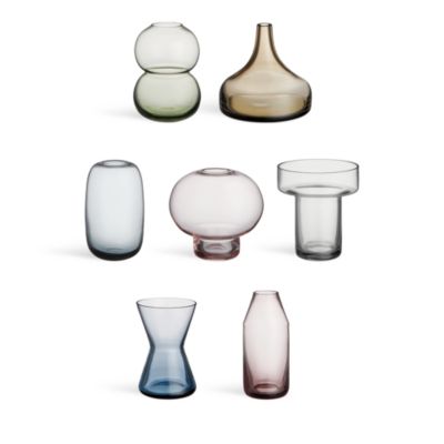 Midsummer Mini Vases, Assorted Set of 7