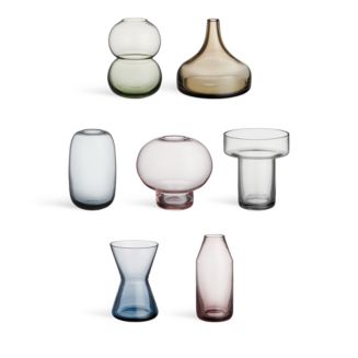 Orrefors Midsummer Mini Vases, Assorted Set of 7 | Bloomingdale's Home Decor Home Accents