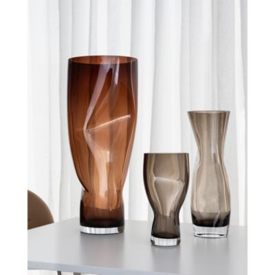 Squeeze Vase Sunset Brown, Extra Large