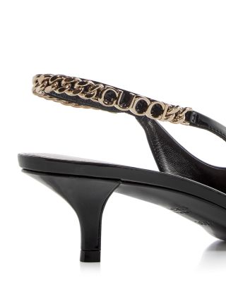 Gucci Women's Signoria Embellished Slingback Pumps